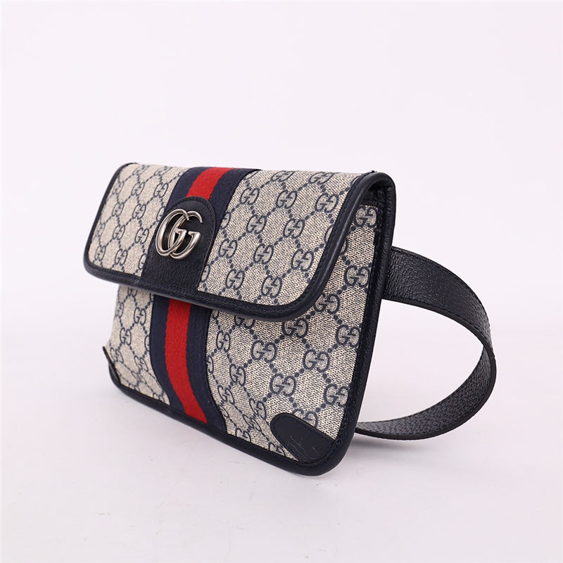 Gucci Ophidia belt bag GG supreme canvas 674081 High