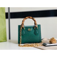 Gucci Diana mini tote bag 675800 Lizard High