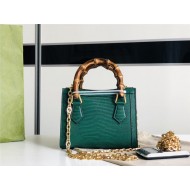 Gucci Diana mini tote bag 675800 Lizard High