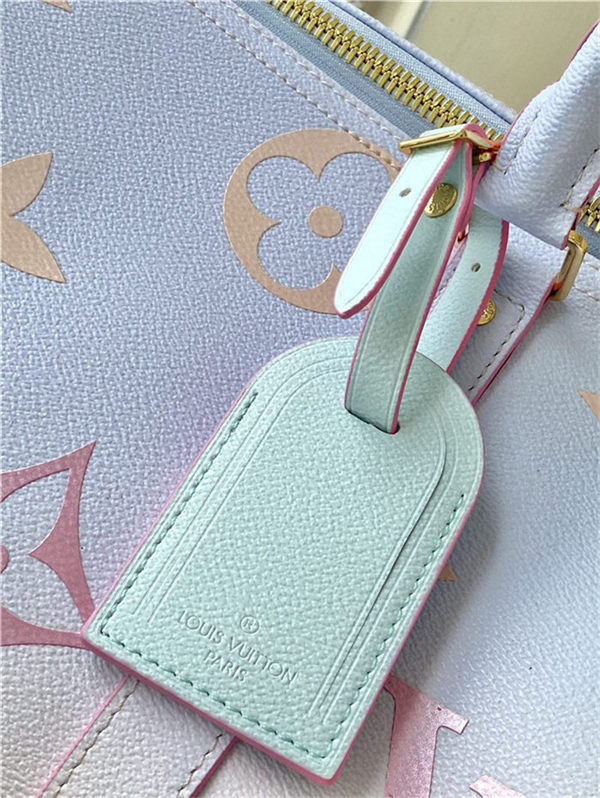 Louis Vuitton KEEPALL 45B Monogram coated canvas Sunrise Pastel M59943 High