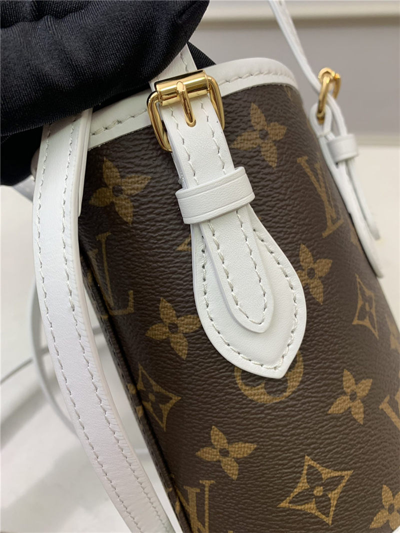 Louis Vuitton NANO BUCKET M81489 Monogram coated canvas High