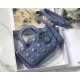 LADY D-JOY BAG MEDIUM Cannage Diamond High