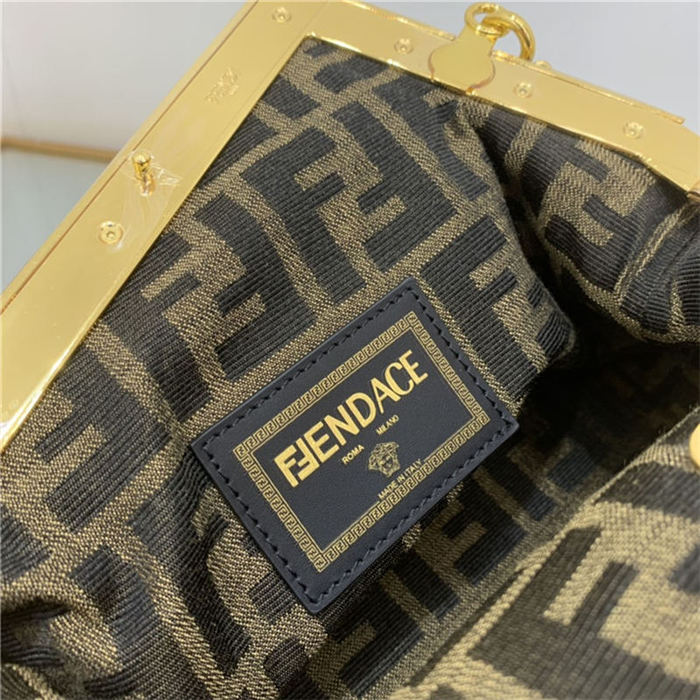 Fendi First Small Fendace Printed leather bag High