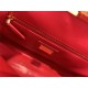 PEEKABOO ICONIC MINI leather bag Lambskin Red High