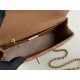 MINI FLAP BAG WITH TOP HANDLE AS2431 Snake Brown High