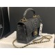 MINI FLAP BAG WITH TOP HANDLE AS2431 Snake High