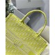 MEDIUM Dior BOOK TOTE Dior Oblique Jacquard Yellow High