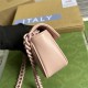 GG Marmont Belt Bag Leather 699757 Pink High