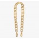 Strap You Fendace Gold-colored metal shoulder strap High