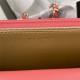 WALLET ON CHAIN Lambskin & Gold-Tone Metal AP1450 Pink A