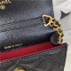 Chanel CLUTCH WITH CHAIN AP2857 Grained Shiny Calfskin & Gold-Tone Metal Black A