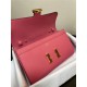 Hermes Constance To Go Long Wallet Epsom Leather Rose Pink Gold-Metal WAX High