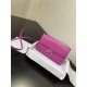 Hermes Constance To Go Long Wallet Epsom Leather Fuchsia Silver-Metal WAX High