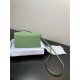 Hermes Constance To Go Long Wallet Epsom Leather Light Green Gold-Metal WAX High