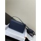 Hermes Constance To Go Long Wallet Epsom Leather Navy Silver-Metal WAX High