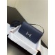 Hermes Constance To Go Long Wallet Epsom Leather Navy Silver-Metal WAX High