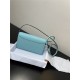 Hermes Constance To Go Long Wallet Epsom Leather Macaroon Blue Silver-Metal WAX High