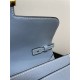 Hermes Constance To Go Long Wallet Epsom Leather Grey Blue Gold-Metal WAX High