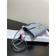 Hermes Constance To Go Long Wallet Epsom Leather Grey Blue Gold-Metal WAX High