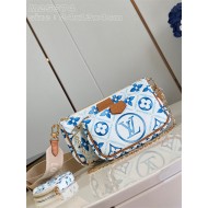 Louis Vuitton MULTI POCHETTE ACCESSOIRES Monogram Tiles coated canvas M25374 High