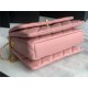 Chanel MINI FLAP BAG AS3378 Lambskin & Gold-Tone Metal Pink High