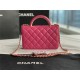 Chanel Wallet on Chain With Handle AP2844 Lambskin & Gold-Tone Metal Pink High