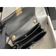 Mini Flap Bag AS3366 Lambskin & Gold-Tone Metal Black High