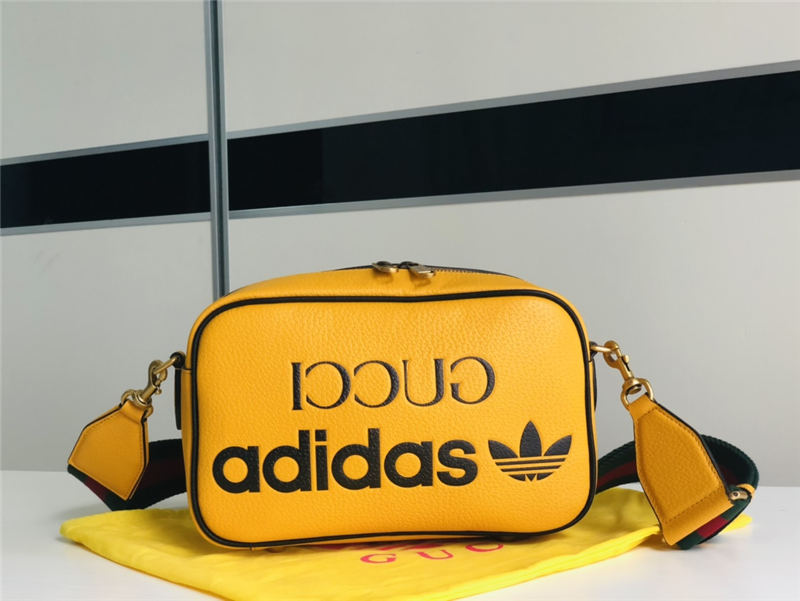 Gucci adidas x Gucci small shoulder bag 702427 Yellow High