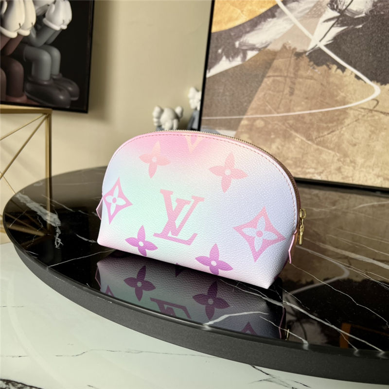 Louis Vuitton COSMETIC POUCH PM Monogram Sunrise High