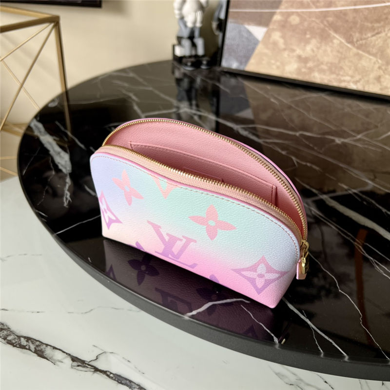 Louis Vuitton COSMETIC POUCH PM Monogram Sunrise High