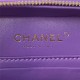 Chanel Small VANITY CASE AS3318 Lambskin & Gold-Tone Metal Purple A