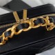 Chanel Small VANITY CASE AS3318 Lambskin & Gold-Tone Metal Black A