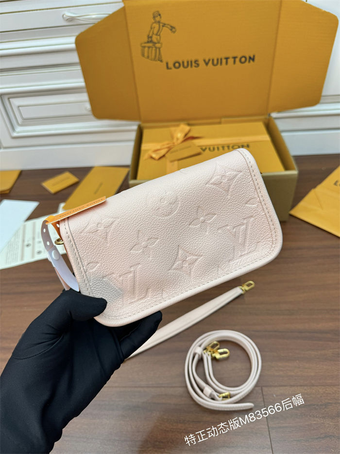 Louis Vuitton Nano Diane Monogram Empreinte embossed supple grained cowhide leather M83566 Top