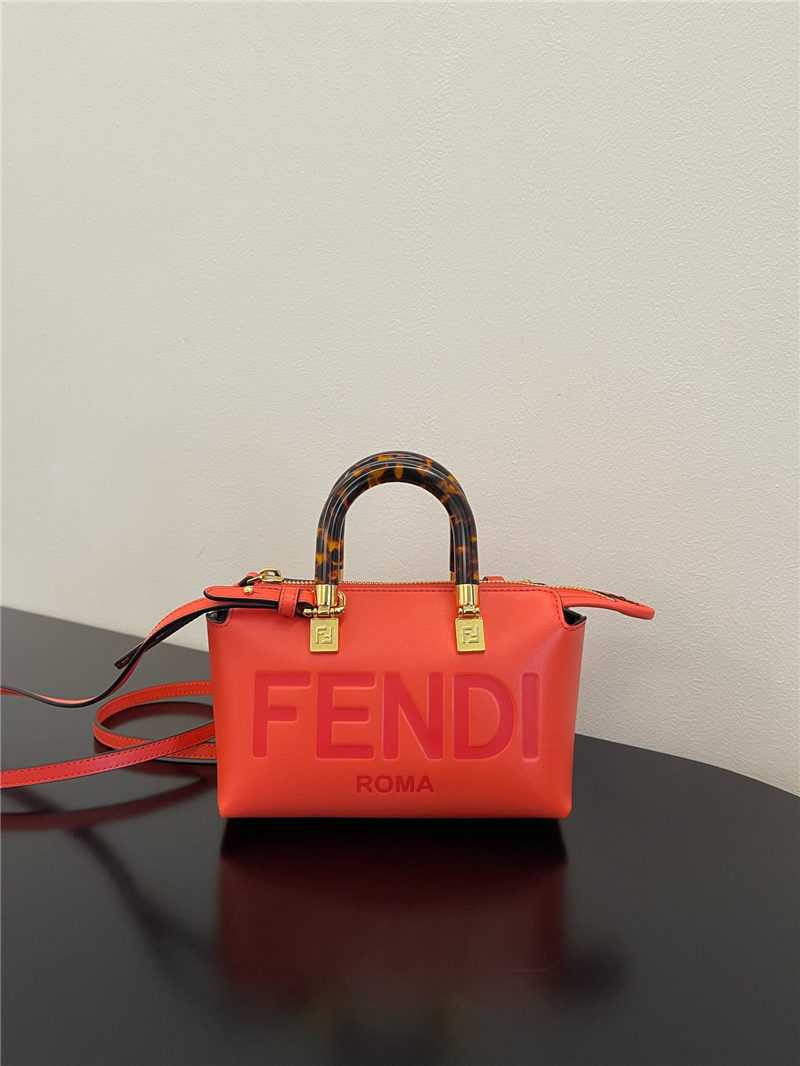 Fendi By The Way Mini Boston bag leather High