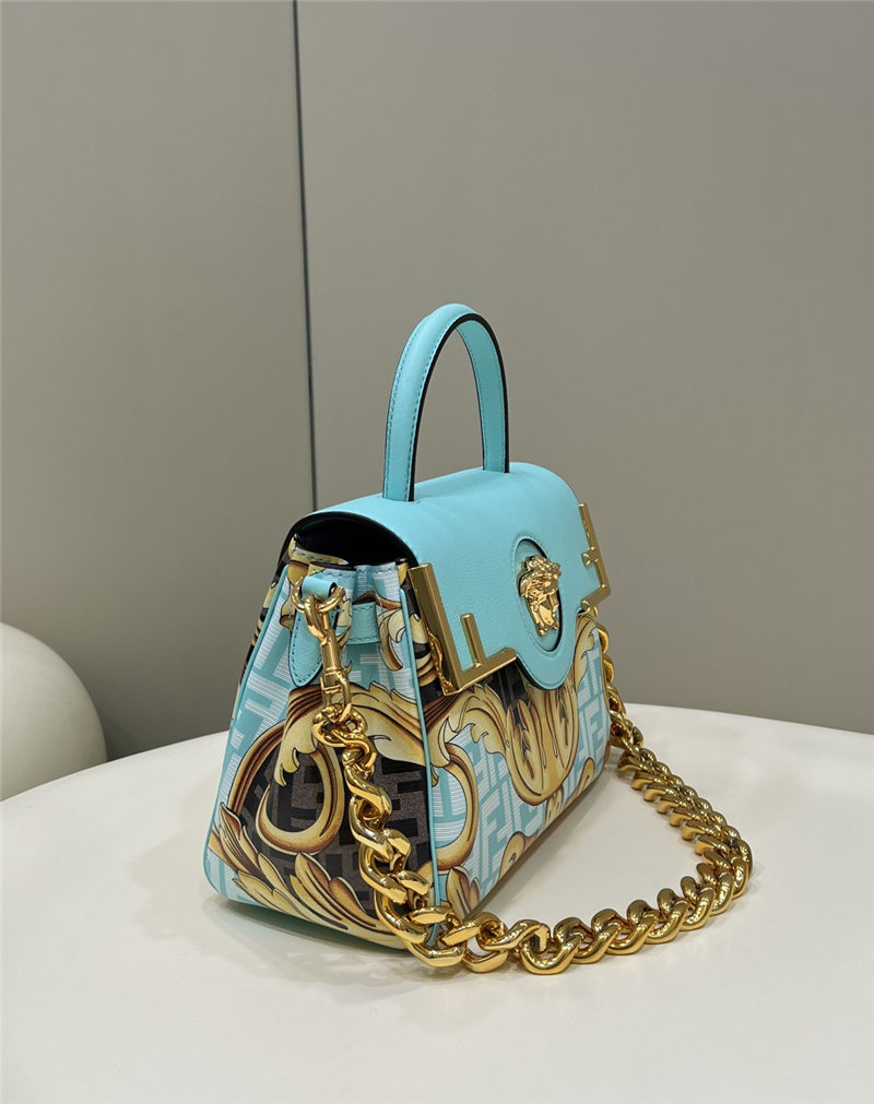 FENDACE LA MEDUSA MEDIUM HANDBAG High