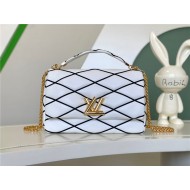 Louis Vuitton GO-14 GM M23689 White High