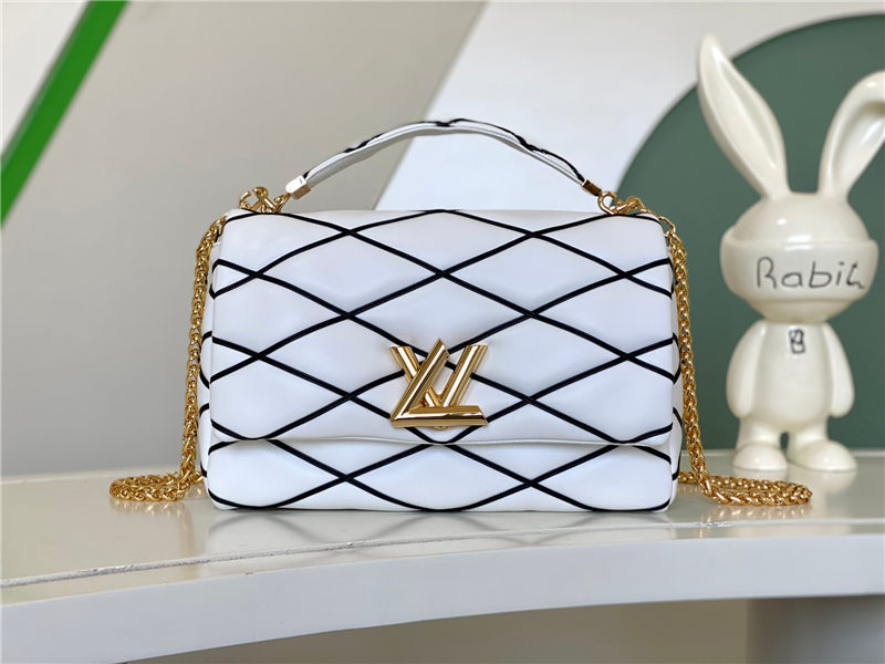 Louis Vuitton GO-14 GM M23689 White High