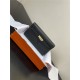 Hermes Kelly Classique To Go wallet Epsom calfskin Black Gold-Metal WAX High