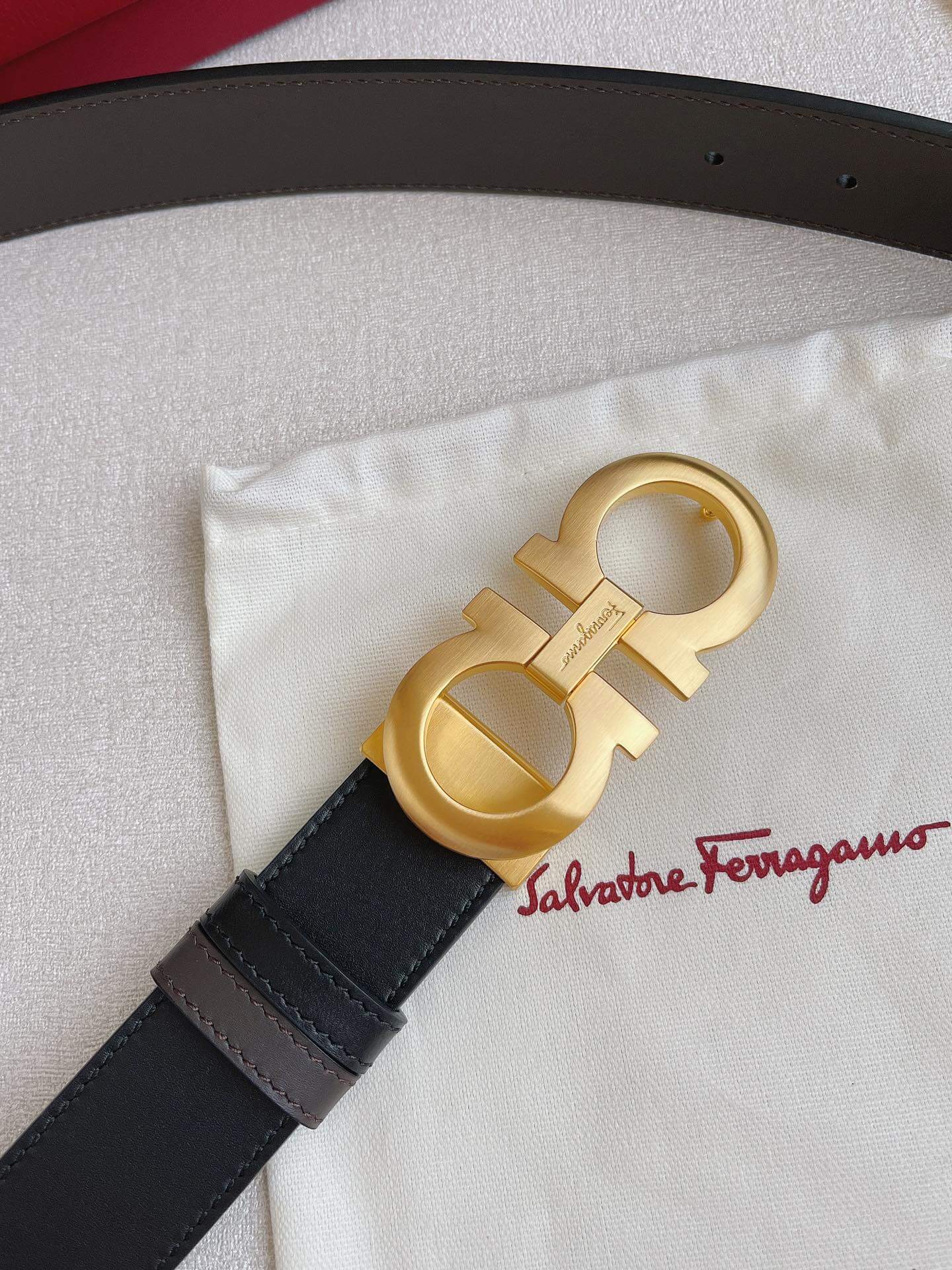 Ferragamo BELT Gancini 35MM High