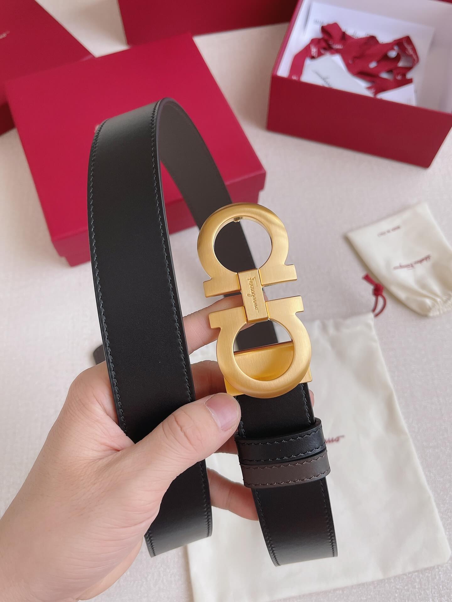 Ferragamo BELT Gancini 35MM High