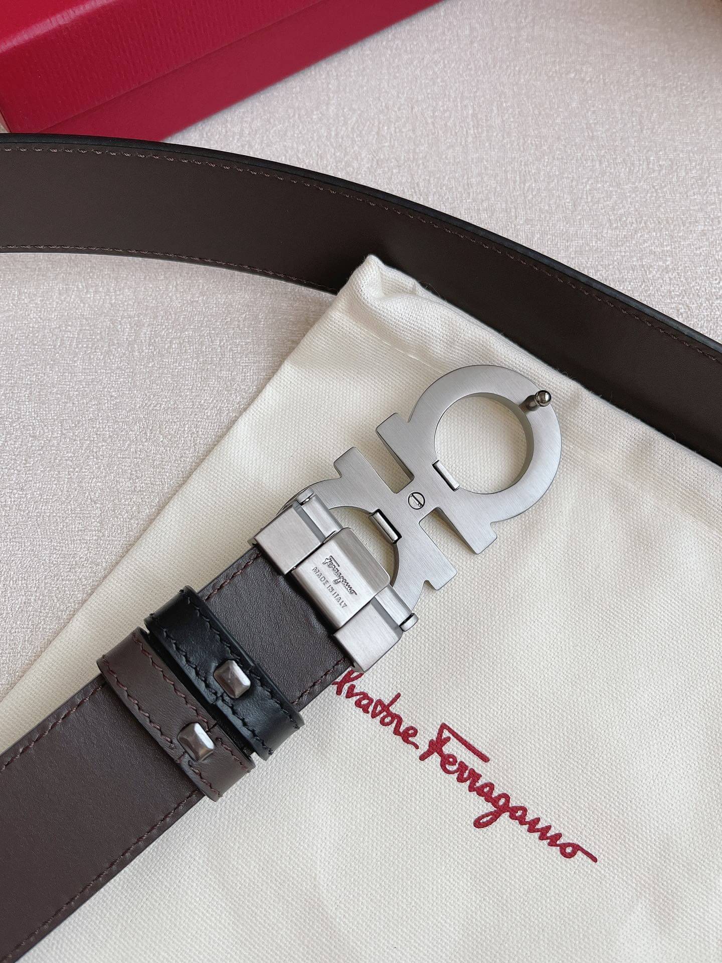 Ferragamo BELT Gancini 35MM High