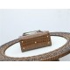 Gucci Diana mini tote bag Crocodile 655661 Brown High