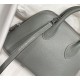 Hermes Bolide Mini Bag Evercolor calfskin WAX Gris Meyer Silver-Metal High