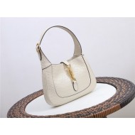 Jackie 1961 small bag Ostrich 636709 White high