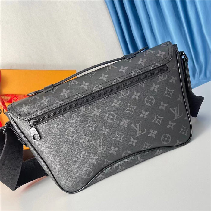 Louis Vuitton Montsouris Messenger Monogram Eclipse M46685 High