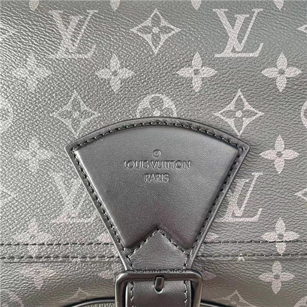 Louis Vuitton Montsouris Messenger Monogram Eclipse M46685 High