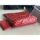 Chanel 22 LARGE HANDBAG Shiny Calfskin & Gold-Tone Metal AS3262 Red High