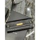 MANHATTAN CLUTCH IN CROCODILE-EMBOSSED LEATHER High