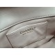 Chanel Mini Flap Bag AS4986 Shiny Lambskin, Imitation Pearls & Gold Metal A