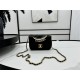 Chanel Mini Flap Bag AS4986 Shiny Lambskin, Imitation Pearls & Gold Metal A